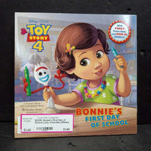 Load image into Gallery viewer, Bonnie's First Day of School (Judy Katschke) (Disney Toy Story 4) -character paperback
