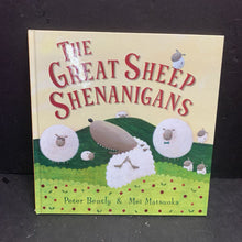 Load image into Gallery viewer, The Giant Sheep Shenanigans (Peter Bently &amp; Mei Matsuoka) -hardcover
