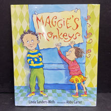 Load image into Gallery viewer, Maggie&#39;s Monkeys (Linda Sanders-Wells) -hardcover
