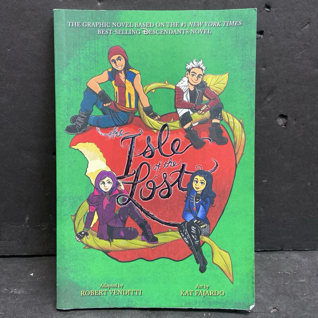 The Isle of the Lost (Graphic Novel) (Disney Descendants) (Melissa De La Cruz & Robert Venditti) -series paperback