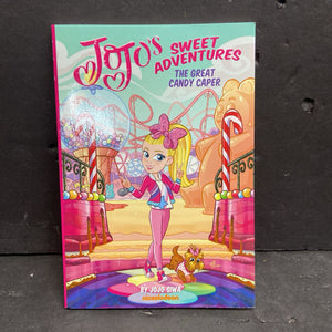 The Great Candy Caper (Graphic Novel) (JoJo's Sweet Adventures) (JoJo Siwa) -series paperback