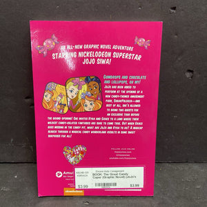 The Great Candy Caper (Graphic Novel) (JoJo's Sweet Adventures) (JoJo Siwa) -series paperback