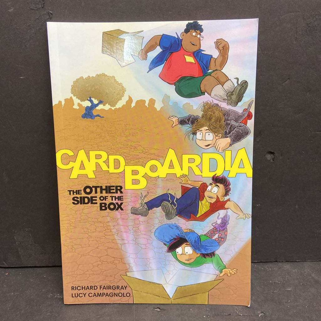 The Other Side of the Box (Graphic Novel) (Cardboardia) (Lucy Campagnolo & Richard Fairgray) -series paperback