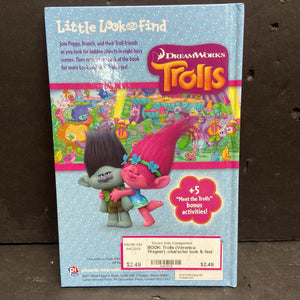 Trolls (Veronica Wagner) -character look & find hardcover