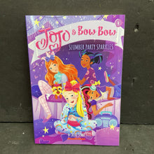 Load image into Gallery viewer, Slumber Party Sparkles (JoJo &amp; BowBow) (JoJo Siwa) -series paperback
