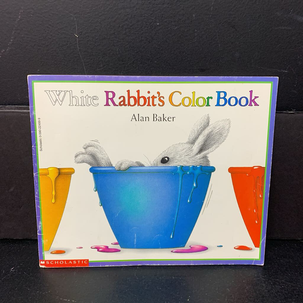 White Rabbit's Color Book (Alan Baker) -paperback