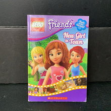 Load image into Gallery viewer, New Girl in Town: Movie Novelization (Lego Friends) (Marilyn Easton) -character series paperback
