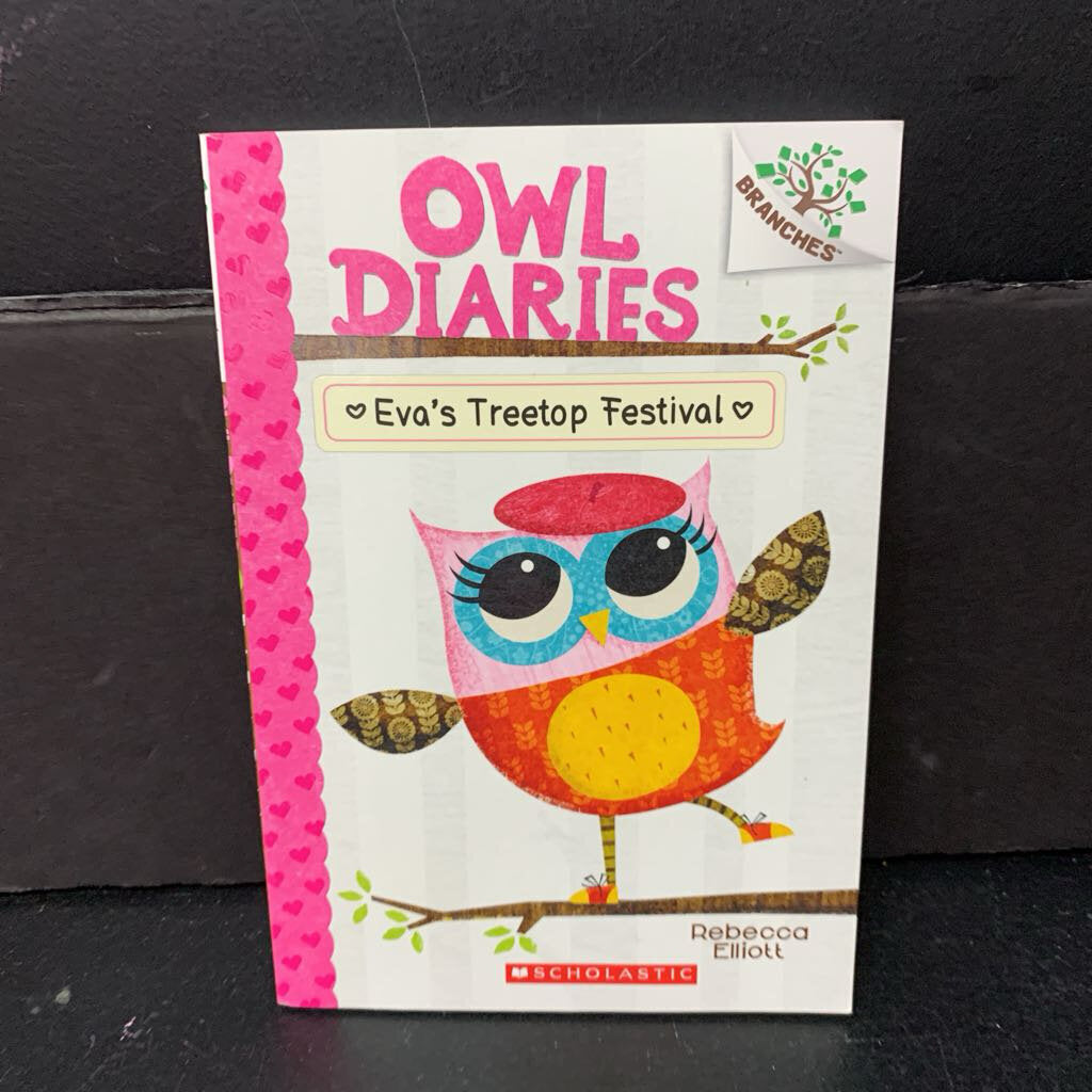 Eva's Treetop Festival (Owl Diaries) (Rebecca Elliott) -series paperback