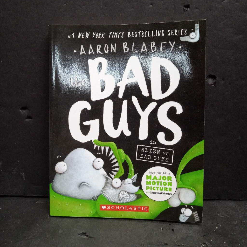 The Bad Guys in Alien vs Bad Guys (Aaron Blabey) -series paperback