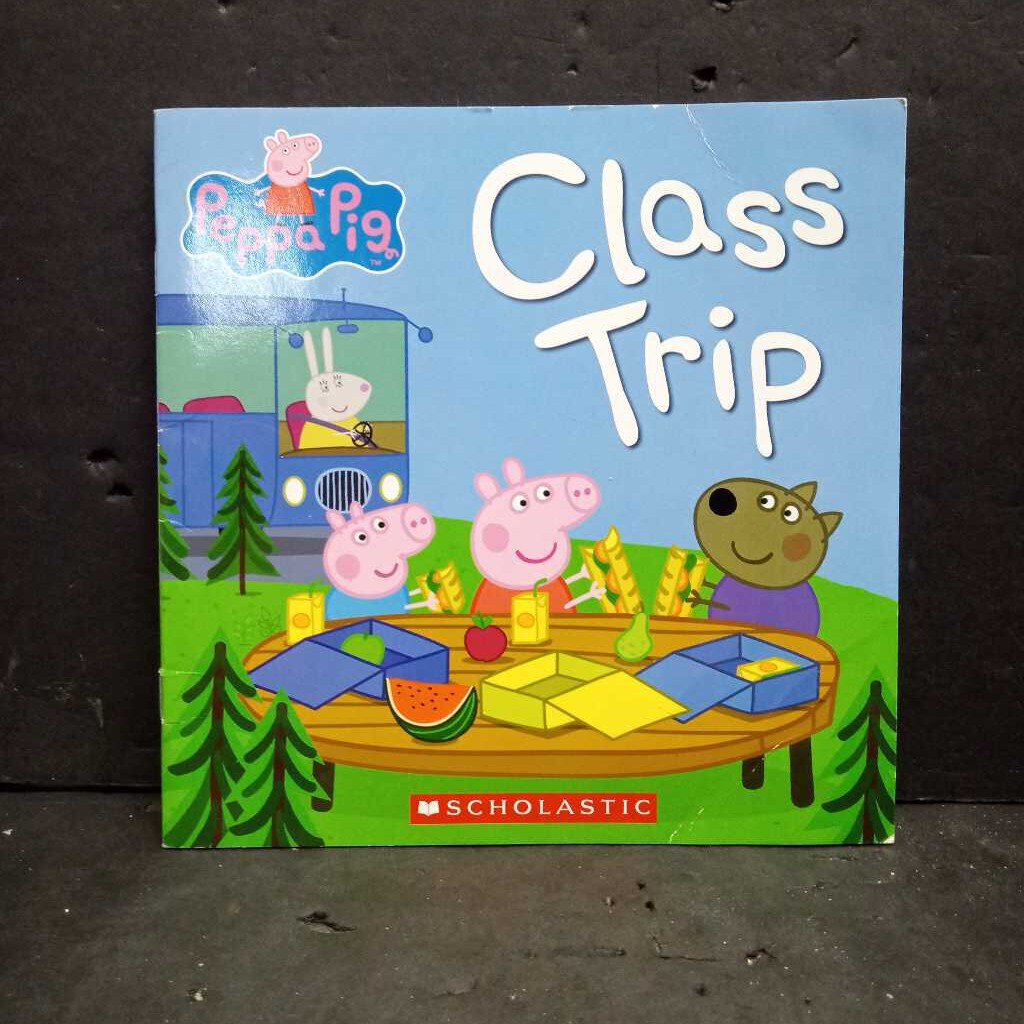 Peppa Pig: Class Trip -character paperback