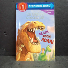 Load image into Gallery viewer, Crash, Boom, Roar! (Disney The Good Dinosaur) (Step Into Reading Level 1) (Susan Amerikaner) -character reader paperback
