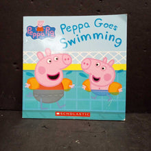 Load image into Gallery viewer, Peppa Goes Swimming (Peppa Pig) (Neville Astley) -character paperback
