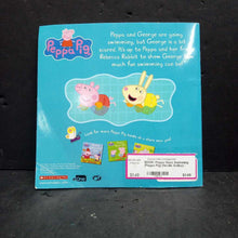 Load image into Gallery viewer, Peppa Goes Swimming (Peppa Pig) (Neville Astley) -character paperback
