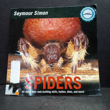Load image into Gallery viewer, Spiders (Seymour Simon) (Insects) -educational paperback
