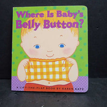 Load image into Gallery viewer, Where Is Baby's Belly Button? (Karen Katz) (Lift-The-Flap) -board
