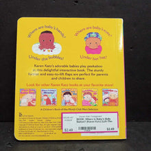Load image into Gallery viewer, Where Is Baby's Belly Button? (Karen Katz) (Lift-The-Flap) -board
