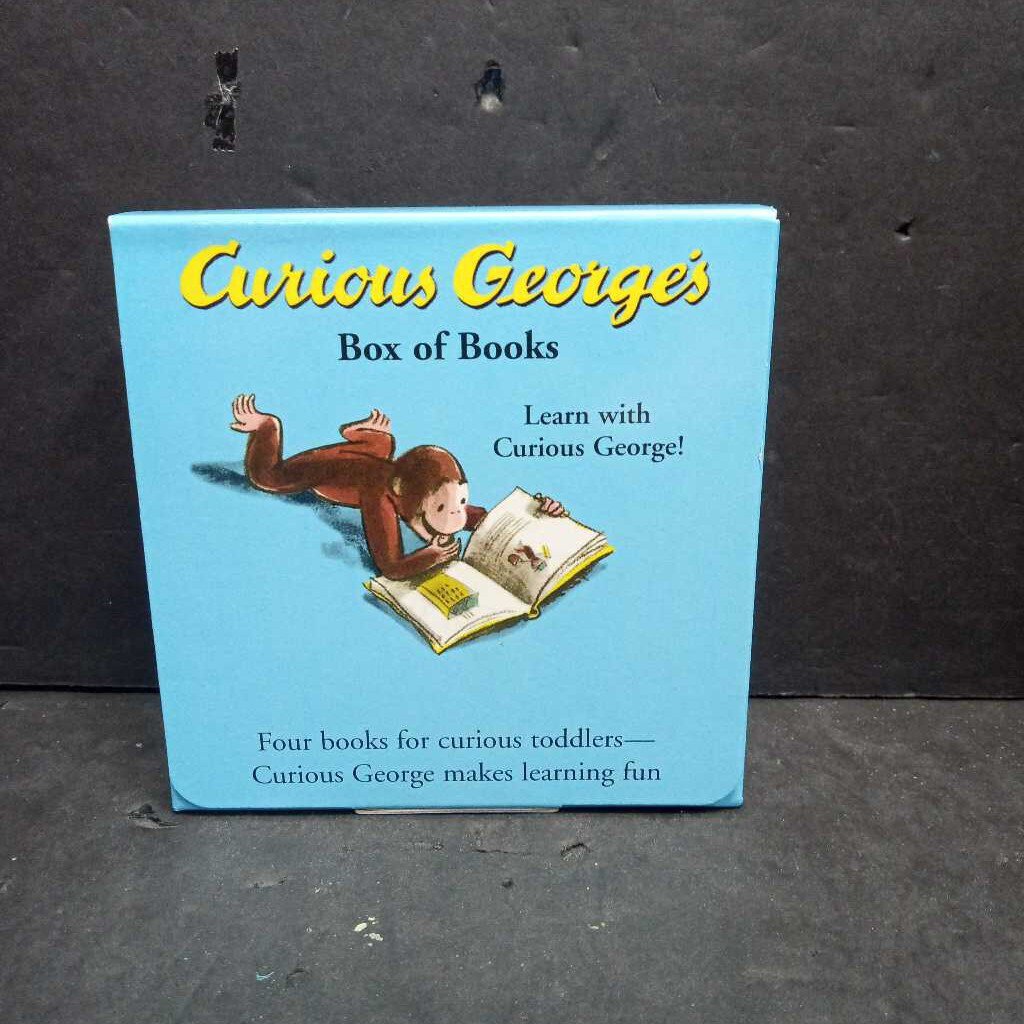 Curious George's Box of Books (H.A. Rey, Margaret Rey) -character board