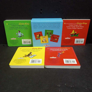 Curious George's Box of Books (H.A. Rey, Margaret Rey) -character board