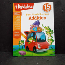 Load image into Gallery viewer, Addition (Highlights: 15 Minutes a Day) (Grade 1) -workbook paperback
