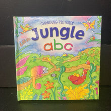 Load image into Gallery viewer, Jungle ABC (Changing Pictures) (Pull-The-Tab) -board
