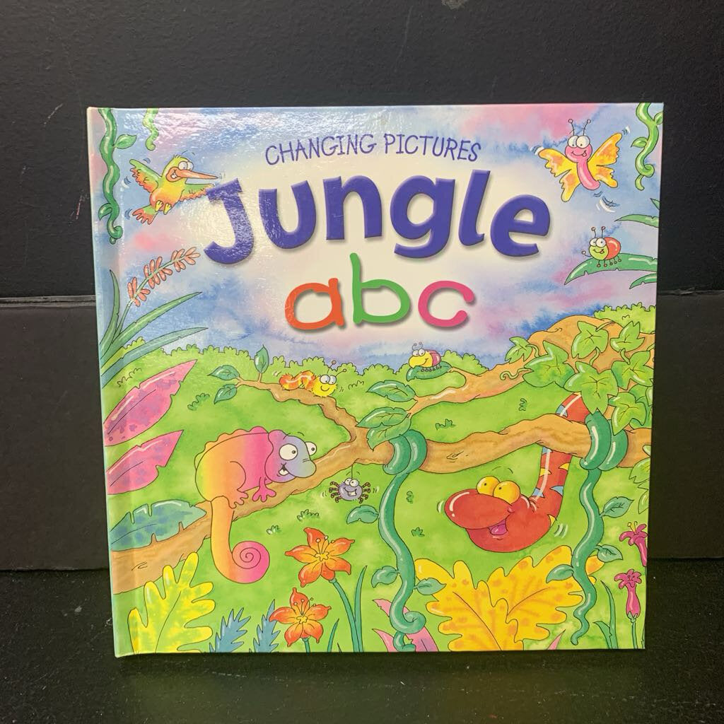 Jungle ABC (Changing Pictures) (Pull-The-Tab) -board