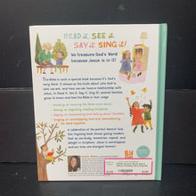 Load image into Gallery viewer, Read It, See It, Say It, Sing It: Knowing and Loving the Bible (Hunter Beless) -religion hardcover
