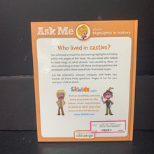 Load image into Gallery viewer, Who Lived in Castles? (Ask Me: About Highlights in History) -educational hardcover
