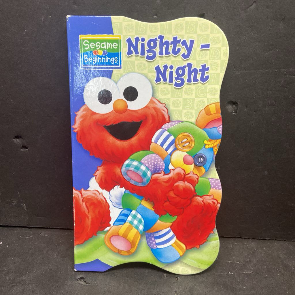Nighty-Night (Sesame Beginnings) -character board