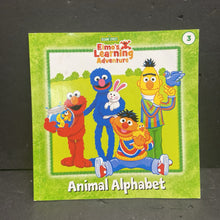 Load image into Gallery viewer, Animal Alphabet (Sesame Street: Elmo&#39;s Learning Adventure) (Kara McMahon) -character paperback
