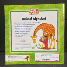 Load image into Gallery viewer, Animal Alphabet (Sesame Street: Elmo's Learning Adventure) (Kara McMahon) -character paperback
