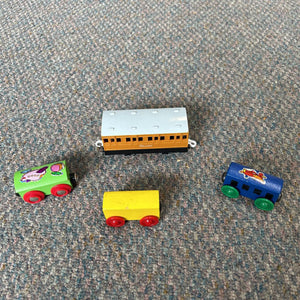 Wooden Train Tracks Set