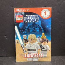 Load image into Gallery viewer, A New Hope (DK Readers Level 1) (Lego: Star Wars) (Emma Grange) -character reader paperback
