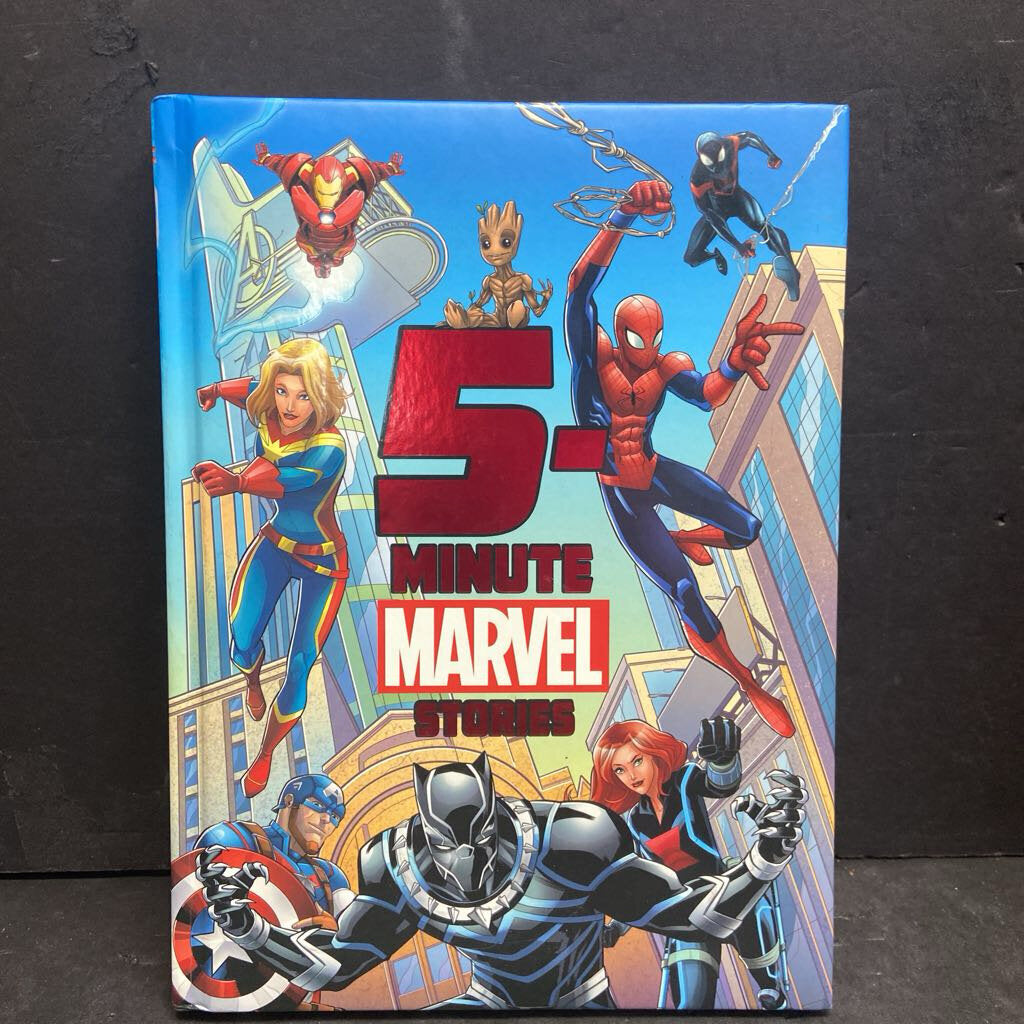 5-Minute Marvel Stories (Marvel Comics) -character hardcover