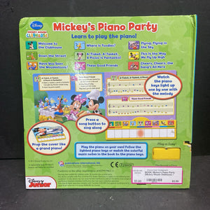 Mickey's Piano Party (Mickey Mouse Clubhouse / Mickey & Friends) (Disney) -character sound board