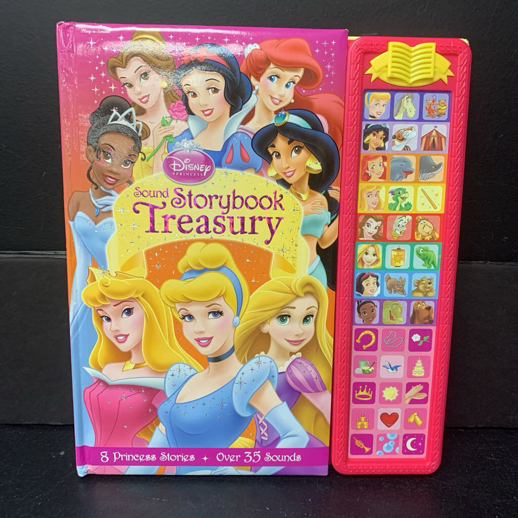 Sound Storybook Treasury (Disney Princess) -character sound board