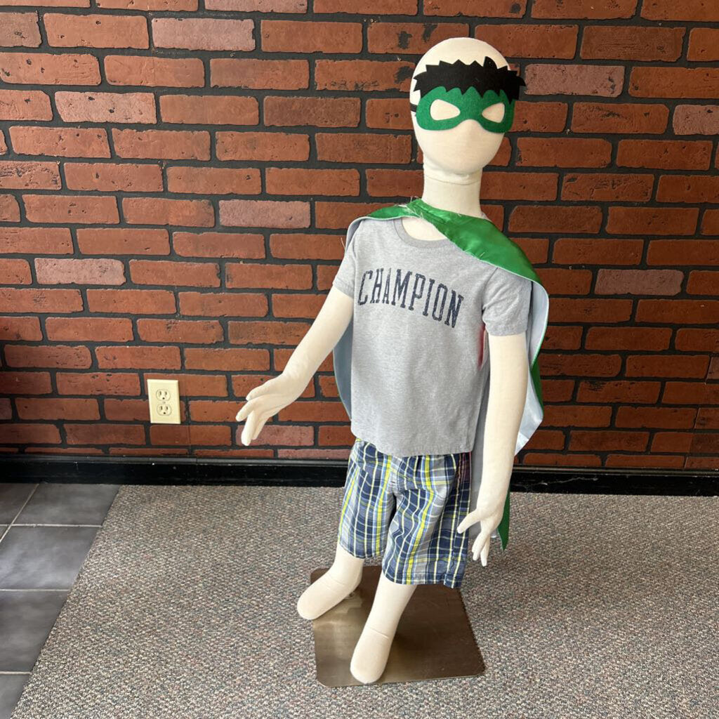 Hulk Cape w/Felt Mask