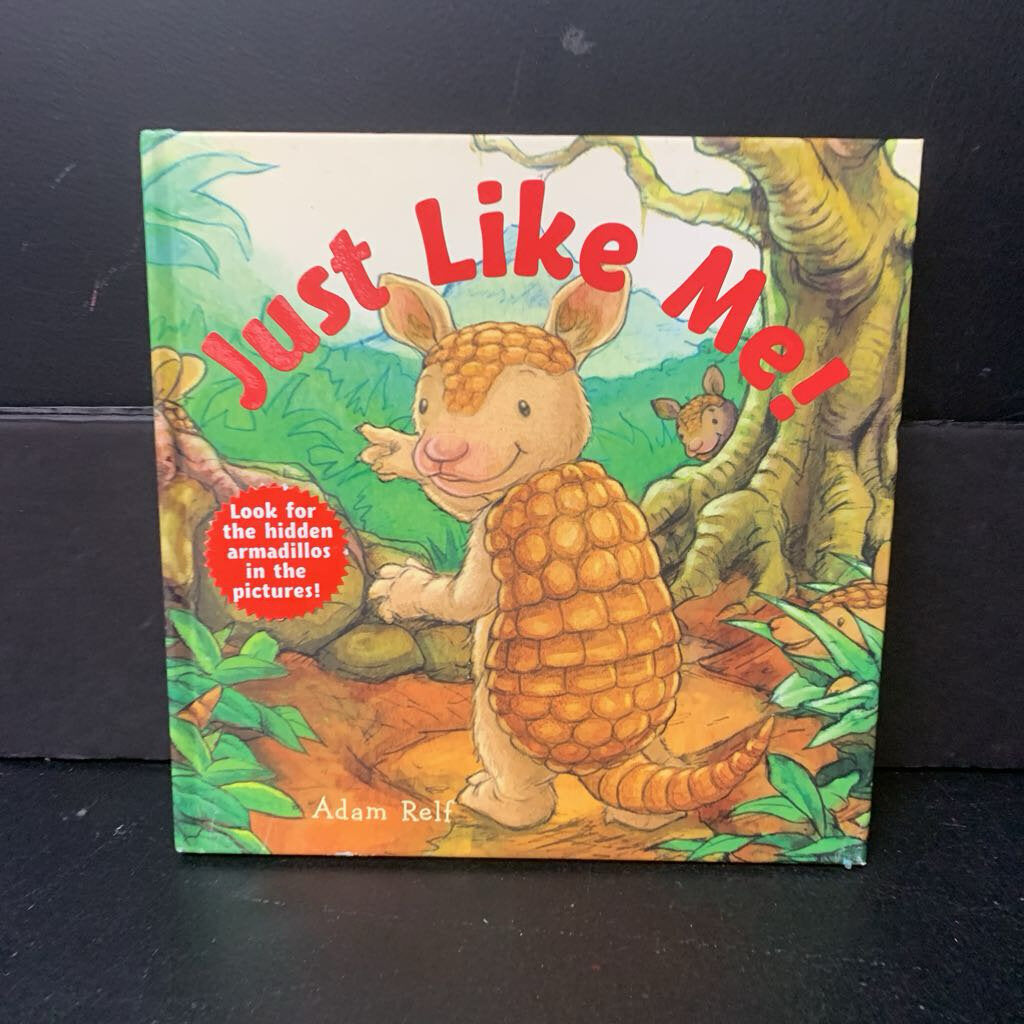 Just Like Me! (Adam Relf) -look & find hardcover