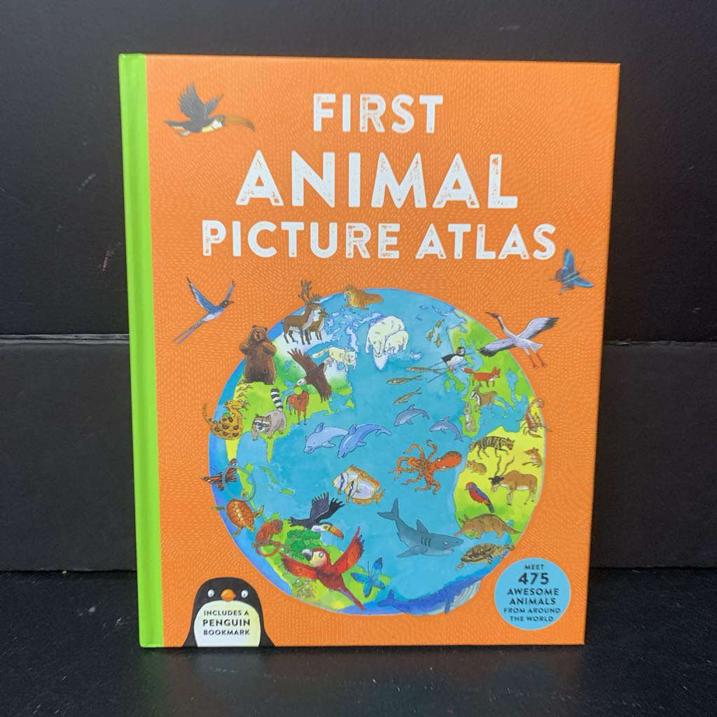 Atlas Of Animals: A First Discovery Book – Hardcover By Scholastic (Good Condition, ISBN 9780590582803)