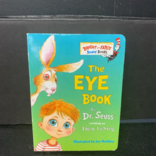 Load image into Gallery viewer, The Eye Book (Theo. LeSieg) -dr. seuss board
