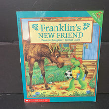 Load image into Gallery viewer, Franklin&#39;s New Friend (Paulette Bourgeois &amp; Brenda Clark) -character paperback
