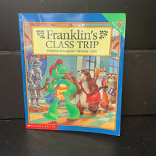 Load image into Gallery viewer, Franklin&#39;s Class Trip (Paulette Bourgeois &amp; Brenda Clark) -character paperback
