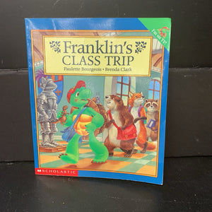 Franklin's Class Trip (Paulette Bourgeois & Brenda Clark) -character paperback