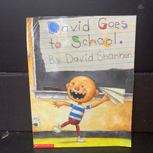 Load image into Gallery viewer, David Goes to School (David Shannon) -character paperback
