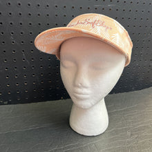 Load image into Gallery viewer, Girls Palm Tree Visor Hat
