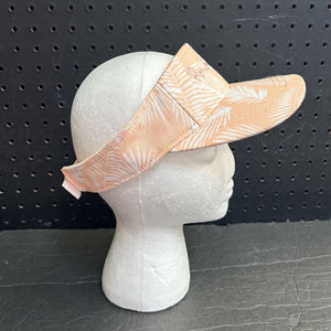 Girls Palm Tree Visor Hat