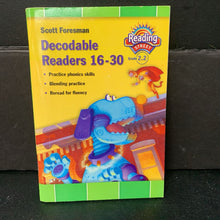 Load image into Gallery viewer, Decodable Readers 16-30 (Scott Foresman Reading Street) -reader paperback
