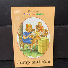 Load image into Gallery viewer, Jump and Run (Read with Dick and Jane) -character reader paperback
