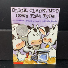 Load image into Gallery viewer, Click, Clack, Moo Cows That Type (Doreen Cronin) -paperback
