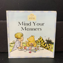 Load image into Gallery viewer, Mind your Manners (Disney Classic Pooh) (Samantha Brooke) -character paperback
