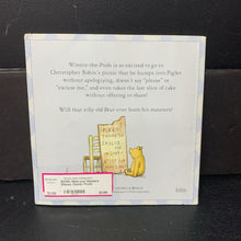 Load image into Gallery viewer, Mind your Manners (Disney Classic Pooh) (Samantha Brooke) -character paperback
